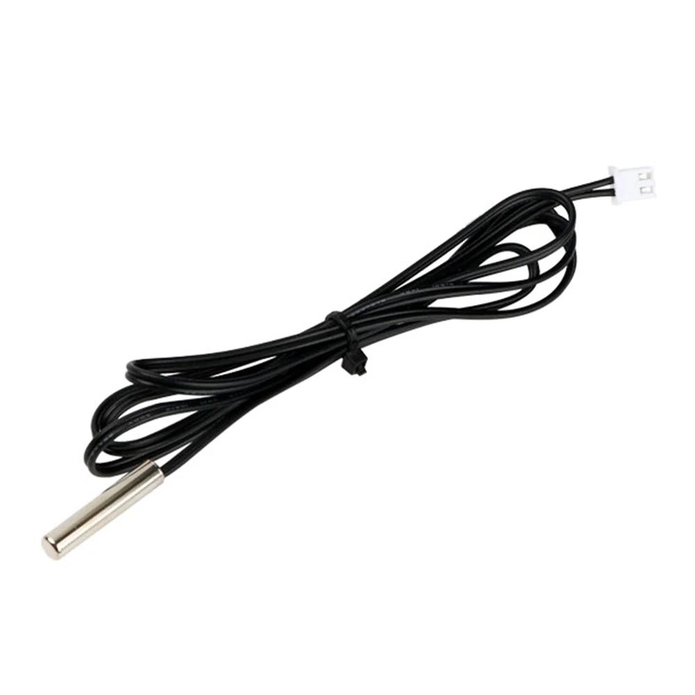 5pcs 10K 1% 3950 Thermistor Waterproof Cable 1m/5m/10m NTC Thermistor Air Conditioner Refrigerator Temperature Sensor