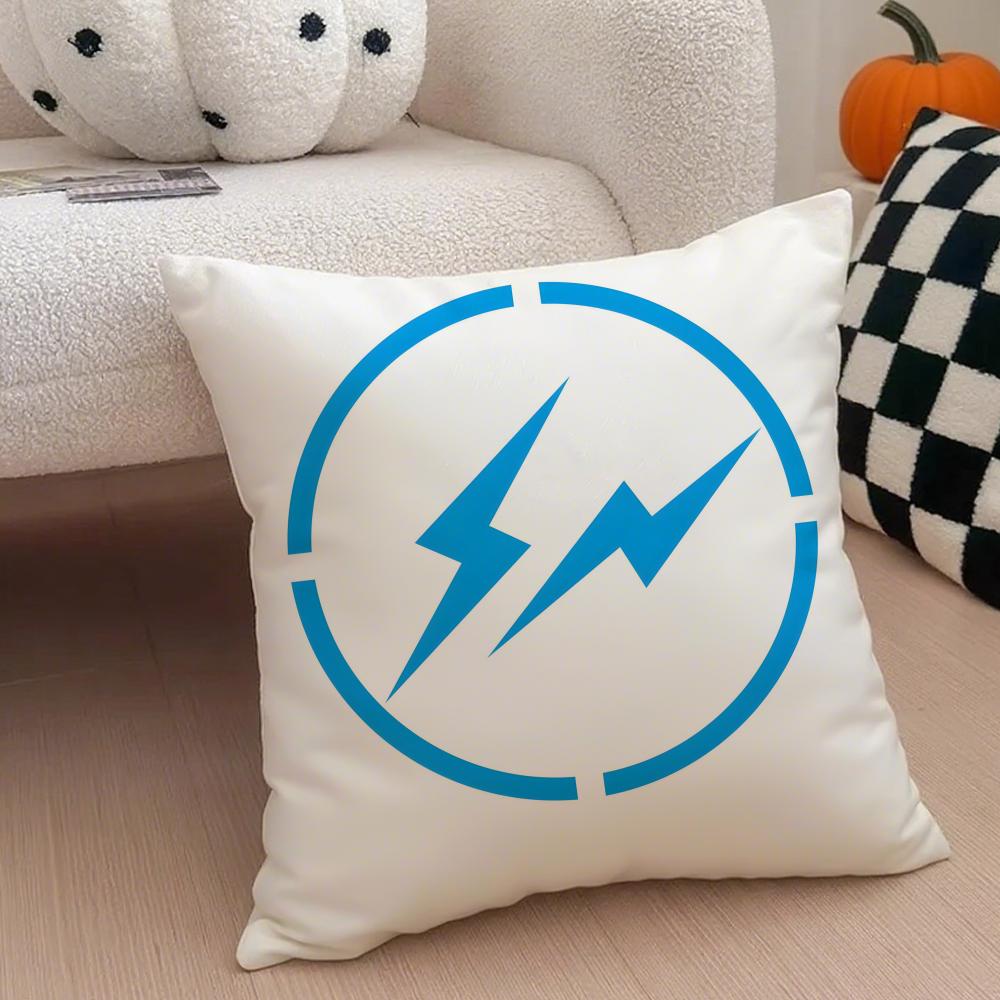 Blitz FFragment DDesign Kissenbezug Sofakissenbezug Verdeckter Knopf Strapazierfähiges Polyester Stuhlkissen