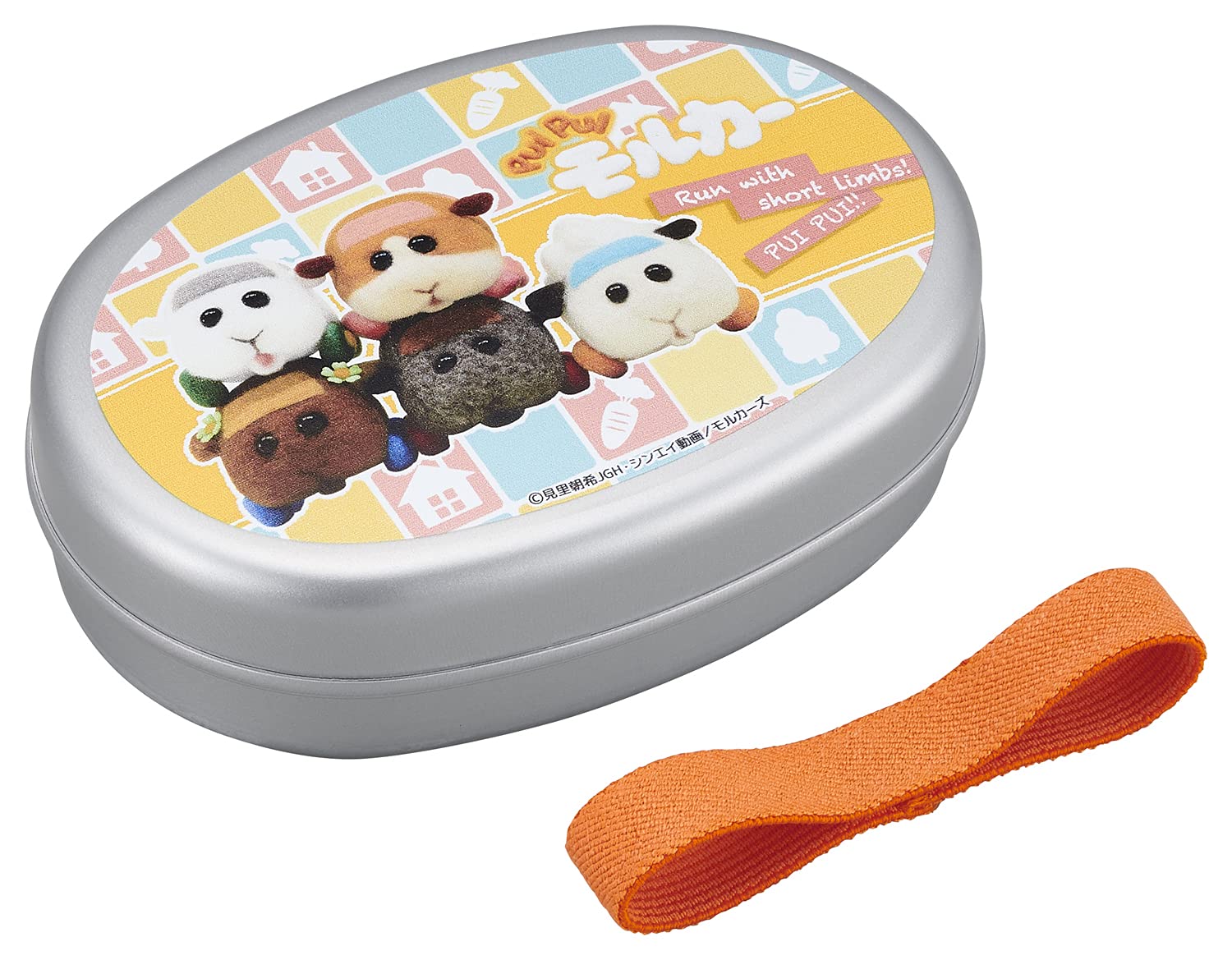 

PUI PUI Molcar Aluminum Lunch Box M Children s [with divider] AL-5