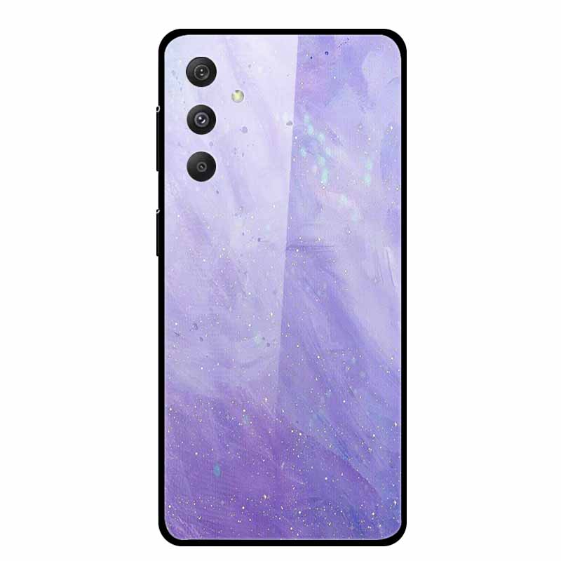 For Samsung Galaxy M54 M34 M14 Case Luxury Tempered Glass Back Cover Hard Case Samsung Galaxy M 54 Capa Fundas Coque Colorful