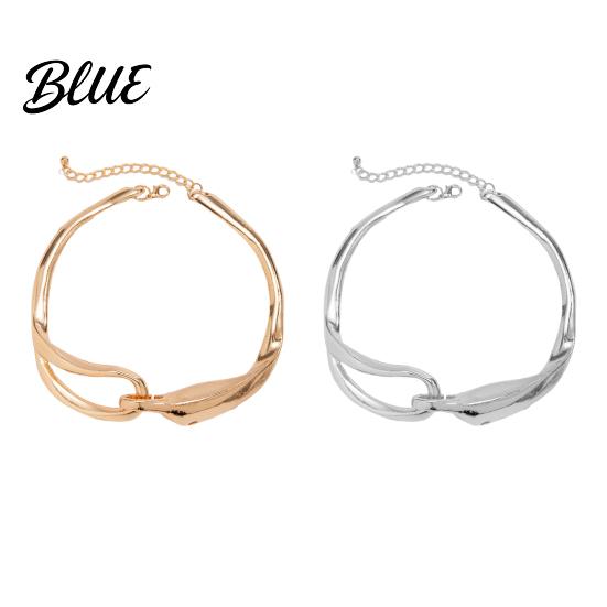 Fashionable Accessory Women Chunky Necklace Dainty Choker Hypoallergenic Alloy Jewelry