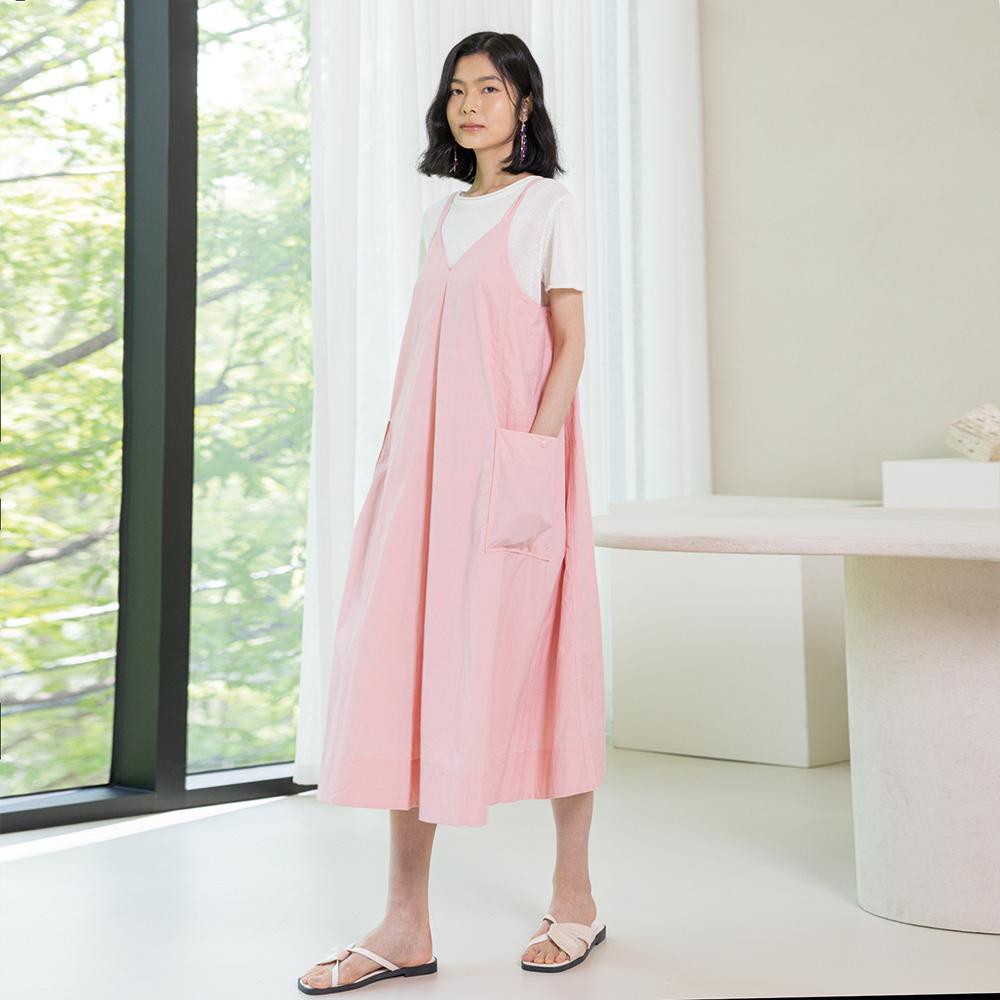 Laengsseon Ls_Loose Cool Overall Dress_2Color