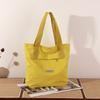 Waterproof Nylon Tote Bag for Women Large Capacity Shoulder Handbag with Zip Pocket
