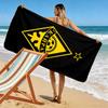 Kairat Almaty 2D Flat Print Beach Towel, Large Soft Quick Dry Towel for Beach Camping Swimming