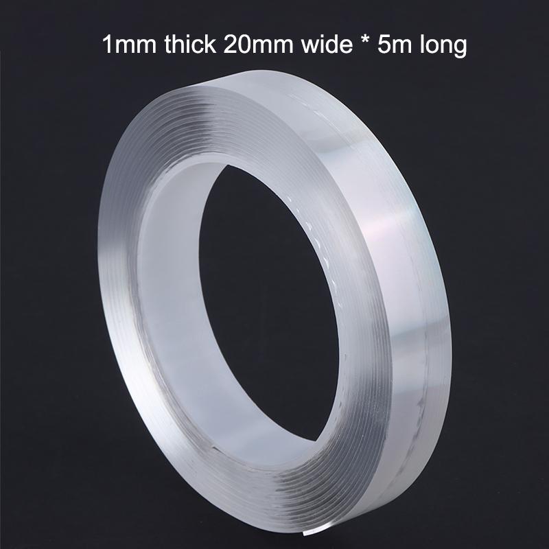 Nano Tape Super Starkes Doppelseitiges Klebeband Extra Starker Klebstoff Rutschfestes Band Wasserdichtes Transparentes Klebeband Für Küche Badezimmer