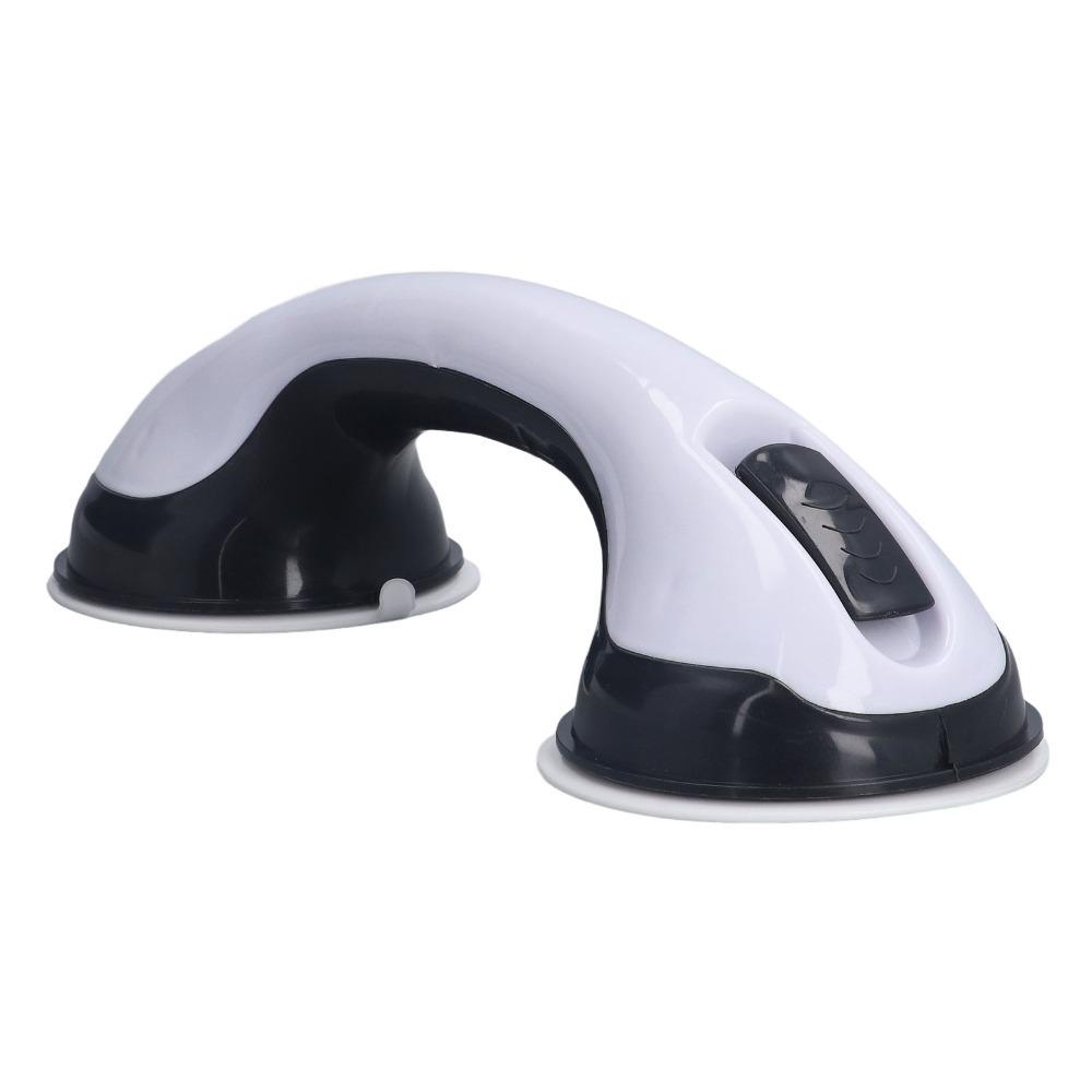 2pcs Security Shower Handle Curved Shower Support Bar 2 Pack Shower Grab Bar Elderly