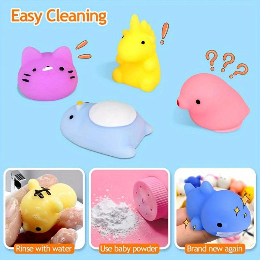 30Pcs Mini Animal  Toy Squeeze Ball Toys Fidget Toys Pinch Kneading Toy Stress Reliever Toys Kid Party Favor