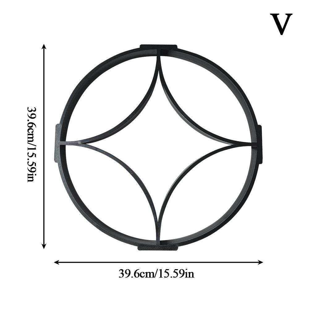 DIY Garden Paving Concrete Mold for Embossed Floor