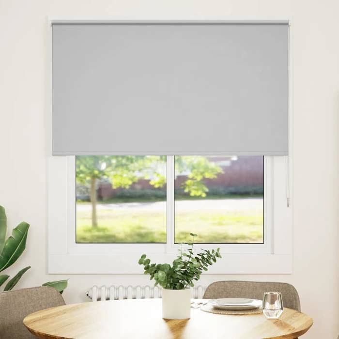 VidaXL Blackout Roller Blind Coffee 120x175cm Fabric Width, Day and Night Blind, Kitchen Blind, Blind 4011418