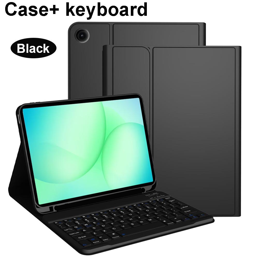 Hoes voor Samsung Galaxy Tab A11 Plus 11 Inch, Afneembare Bluetooth Toetsenbordhoes voor Samsung Tab A11+ SM-X230/235/236B/310/315 Tab A11 Plus 11inch&Korean keyboard