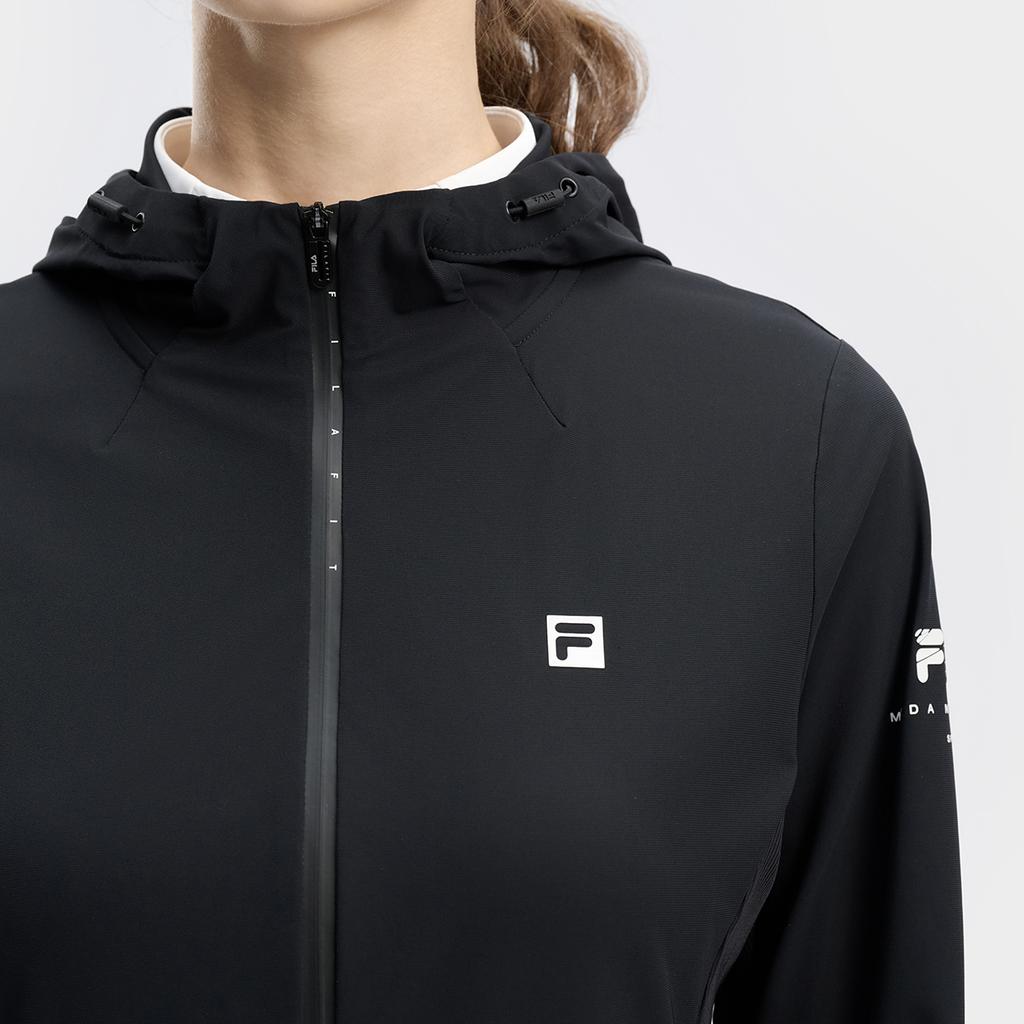 New FILA Jackets Women's Pitch Black A11W431502FBK