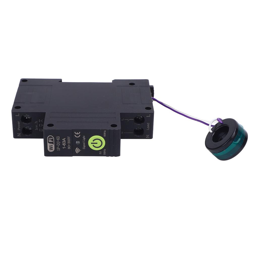Smart WiFi Circuit Breaker APP Remote Control Metering Switch for Household Appliances 163A