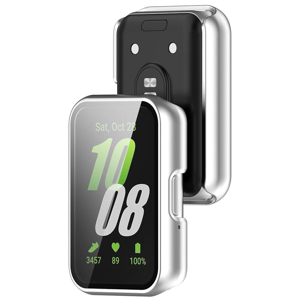 

Tempered Glass Case For Samsung Galaxy Fit 3 PC Protective Cover Full Coverage Bumper Screen Protector for Galaxy Fit 3 SM-R390
