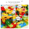Children's Building Block Table: Educational Ball Track Puzzle Toy for Ages 3-6