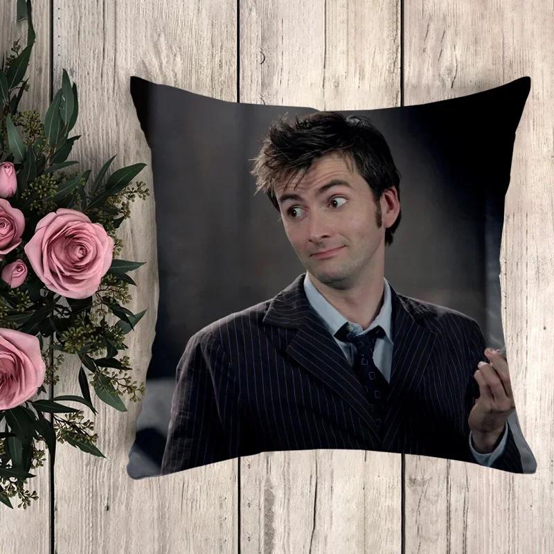 Anime Pillow David Tennant Cushion Cover  Decorative Pillowcases for Pillows  Pillowcase Car Decoration Fall Decorz,(5) 30x30cm
