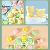 Silicone Molds for Baking Bear Cake Mold, Steamer Safe Food Pan Kids, Non Stick Reusable Heatproof Muffin Pudding Jelly Maker, Kitchen Supplies