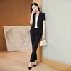 Women's Short Sleeve Professional Blazer Suit