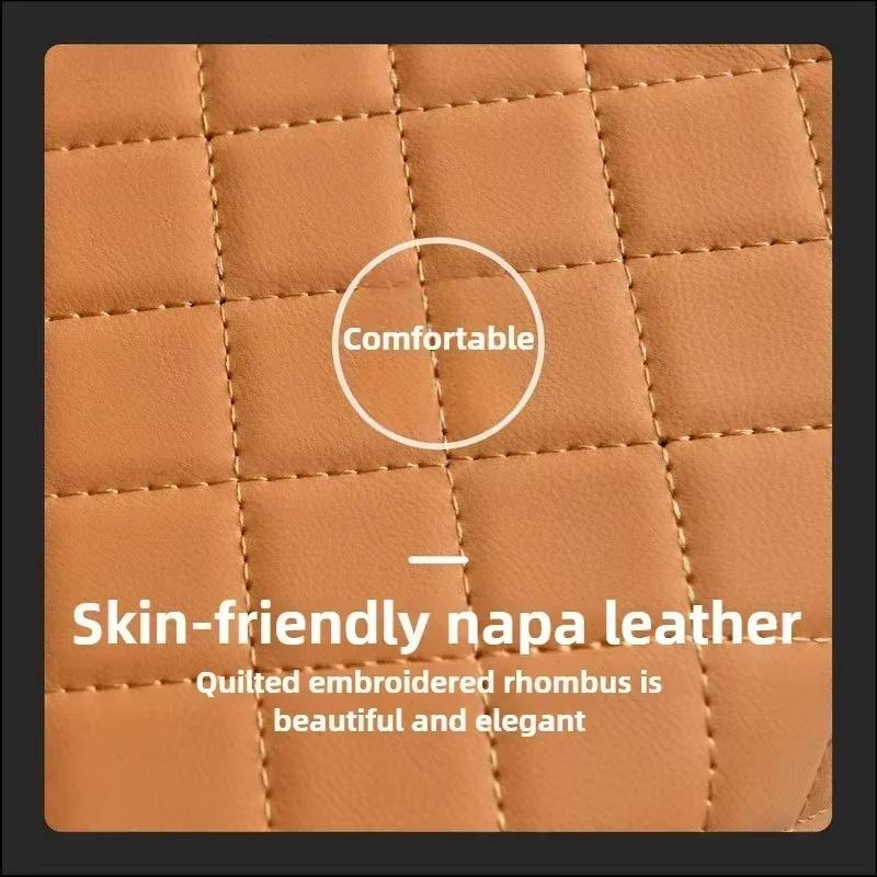 Car Armrest Box Heightening Cushion With Cup Holder Tissue Box Side Storage Pocket For Auto Interior Arm Rest Cover Height Pad