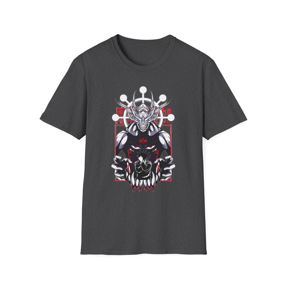 Jjk Unisex Jl Anime TShirt Softstyle Fishiguro Vs Hinami