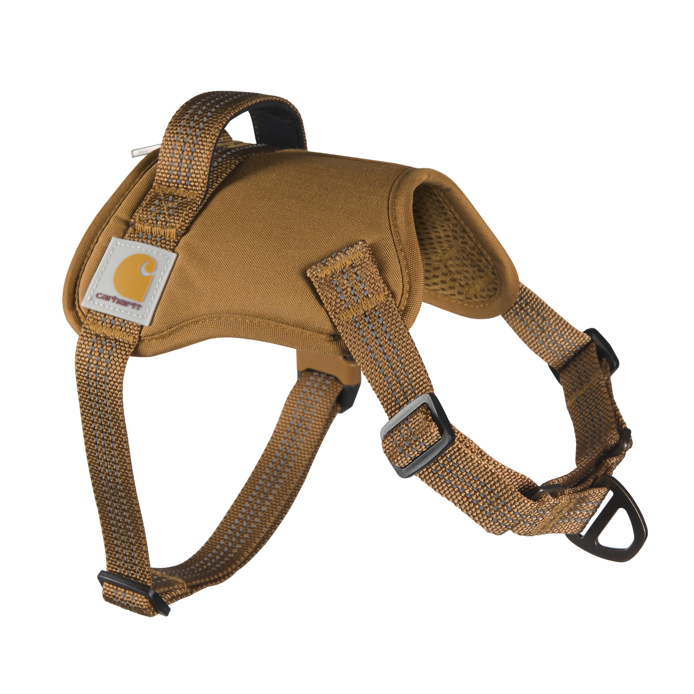 

Carhartt Нейлоновая Утиная Шлейка для Собак Без Натяжения, Полностью с Ручкой Быстрого Контроля и Светоотражающими Элементами, Размер L, Требуемая, Регулируемая, Акценты, Коричневый,