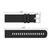 20mm Geometric Silicone Watch Strap For Garmin Forerunner 645 245 245M 165 Smart Wristband for Garmin Vivoactive 5 3 Bracelet
