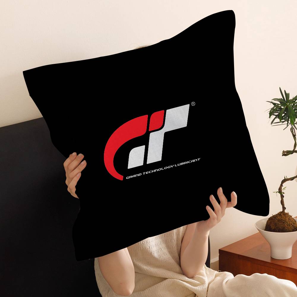 G-Gran Turismo Maple Design Cushion Cover Happy Autumn Harvest Decor Holiday Decorati Pillow Cover