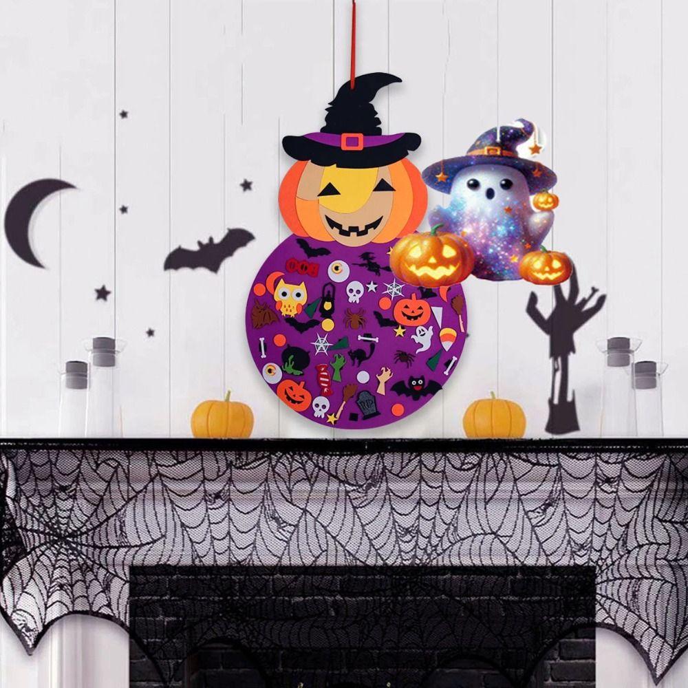 12pcs Cute Halloween House Decoration Cartoon Halloween Background Ornaments  Home