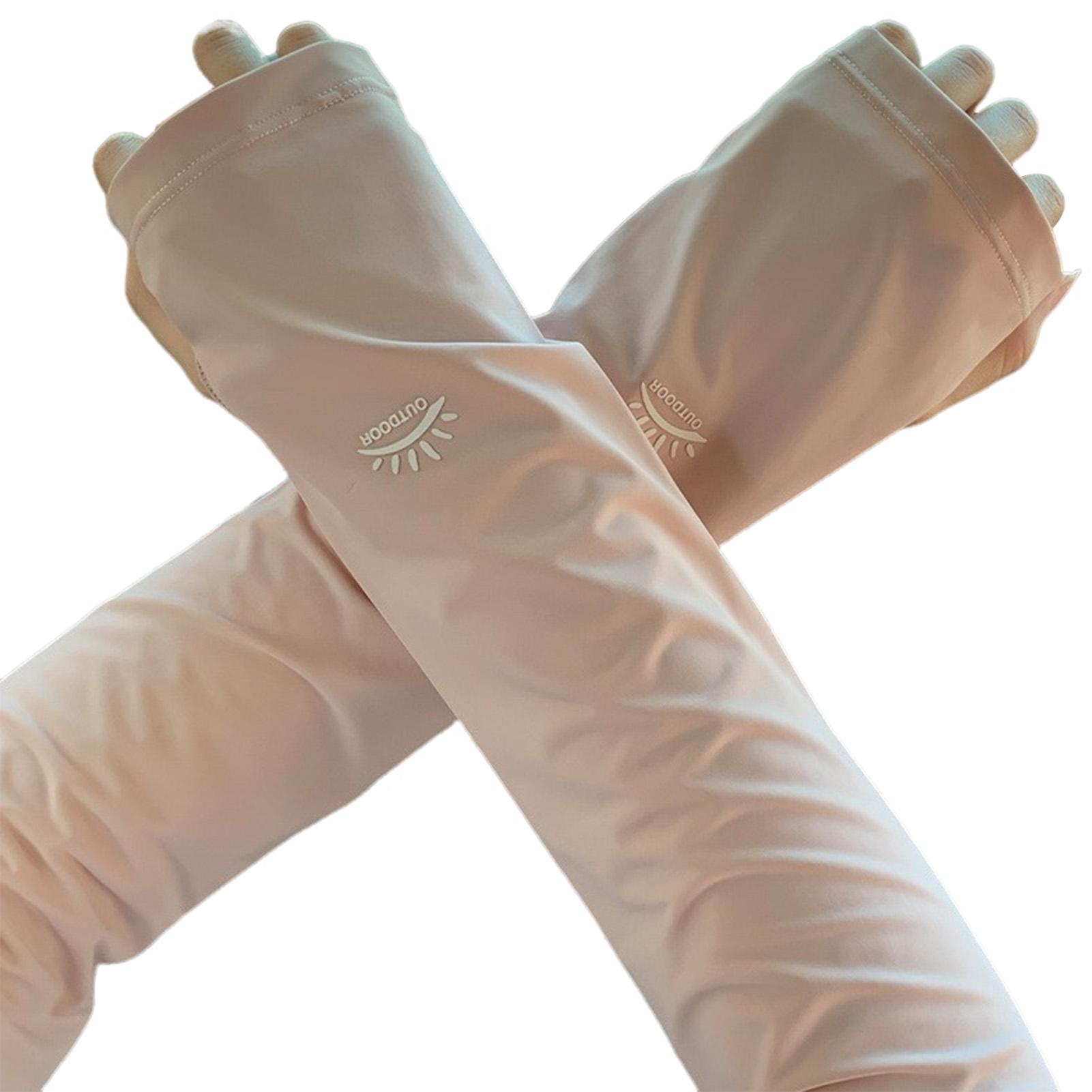 Summer Cooling Arm Sleeves Cover Breathable Arm Cover Summer Sports Sleeves for Basketball Golf Football