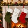 Large Christmas Pom-pom Stockings - Candy Bag & Gift Bag for Home Decoration