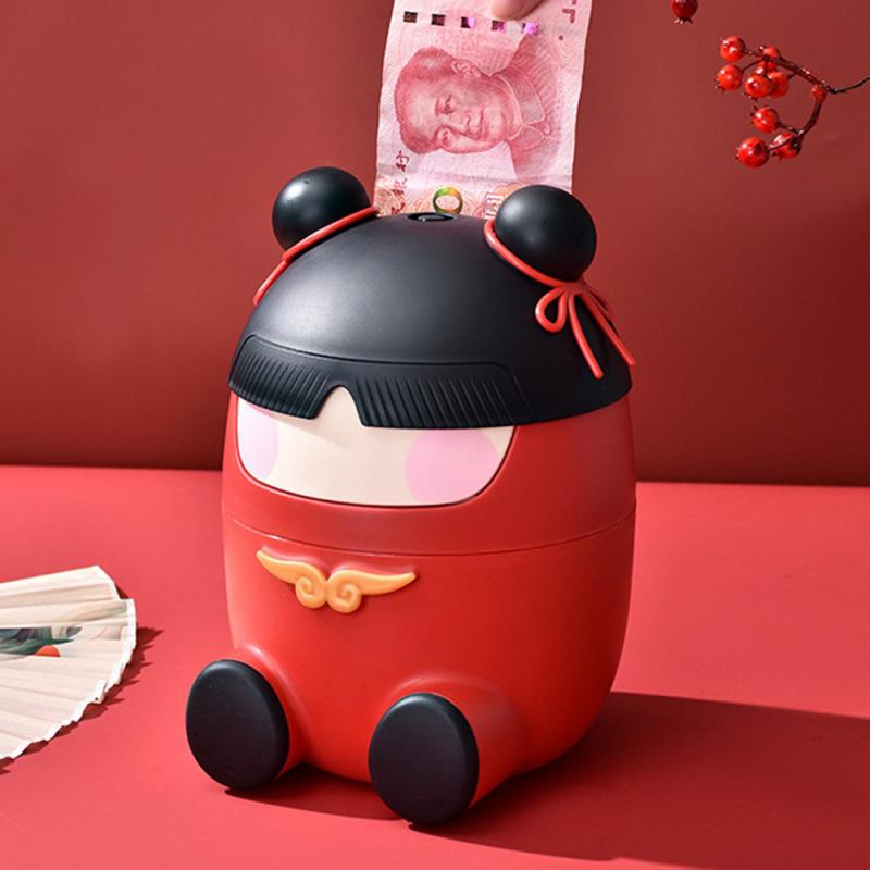 Coin Storage New Chinese Style Children Piggy Bank Chinese Style Piggy Bank Can Be Stored And Desirable Store Dream Funds Gift