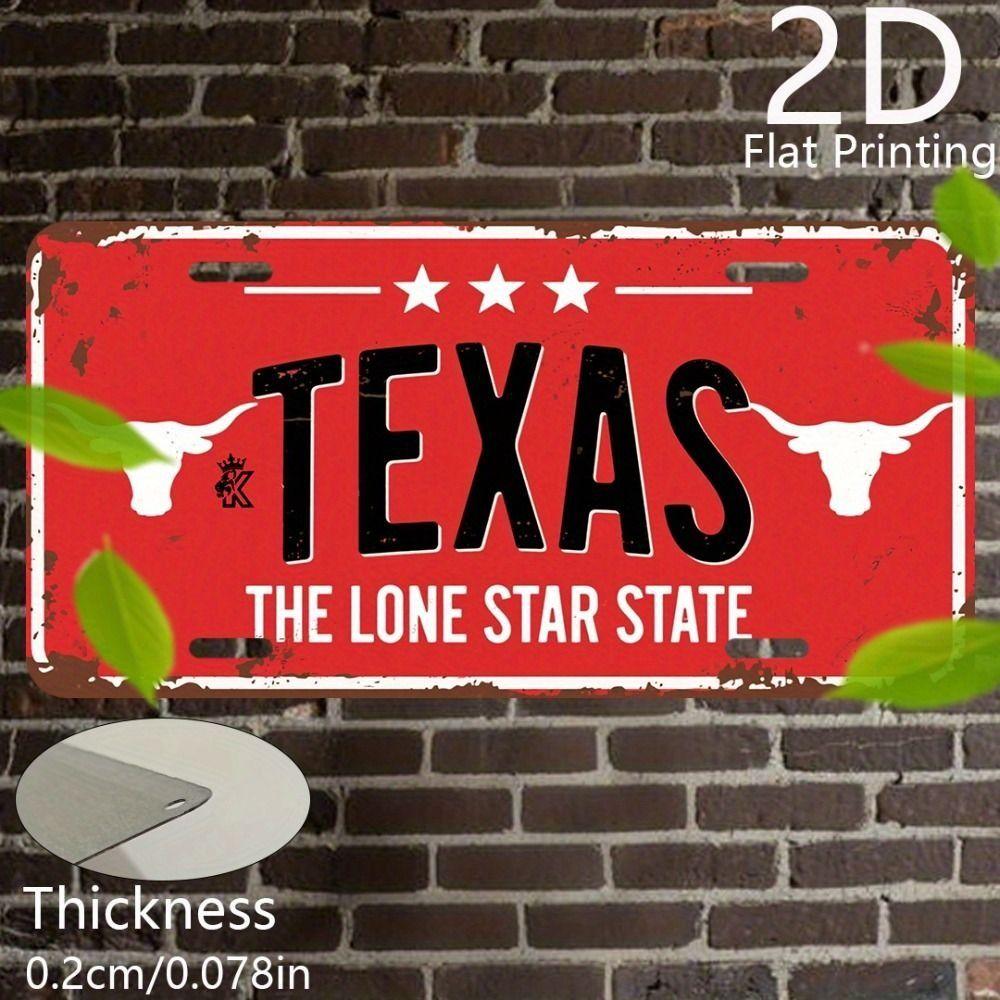 Tin Sign Wall Art 20x30cm Metal Decor
