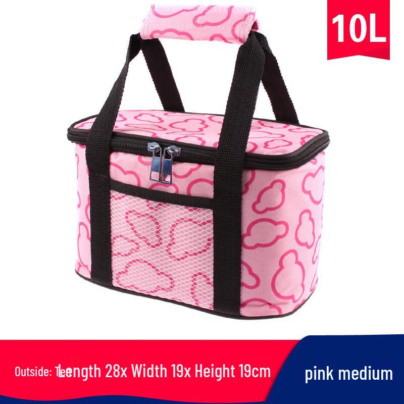 Portable Insulated Lunch Cooler Bag 10L