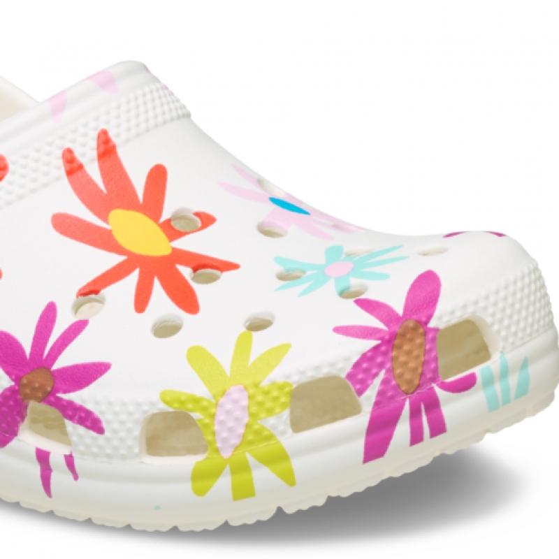 Crocs Classic Crafted Daisy Clog Toddler 211584 0wv