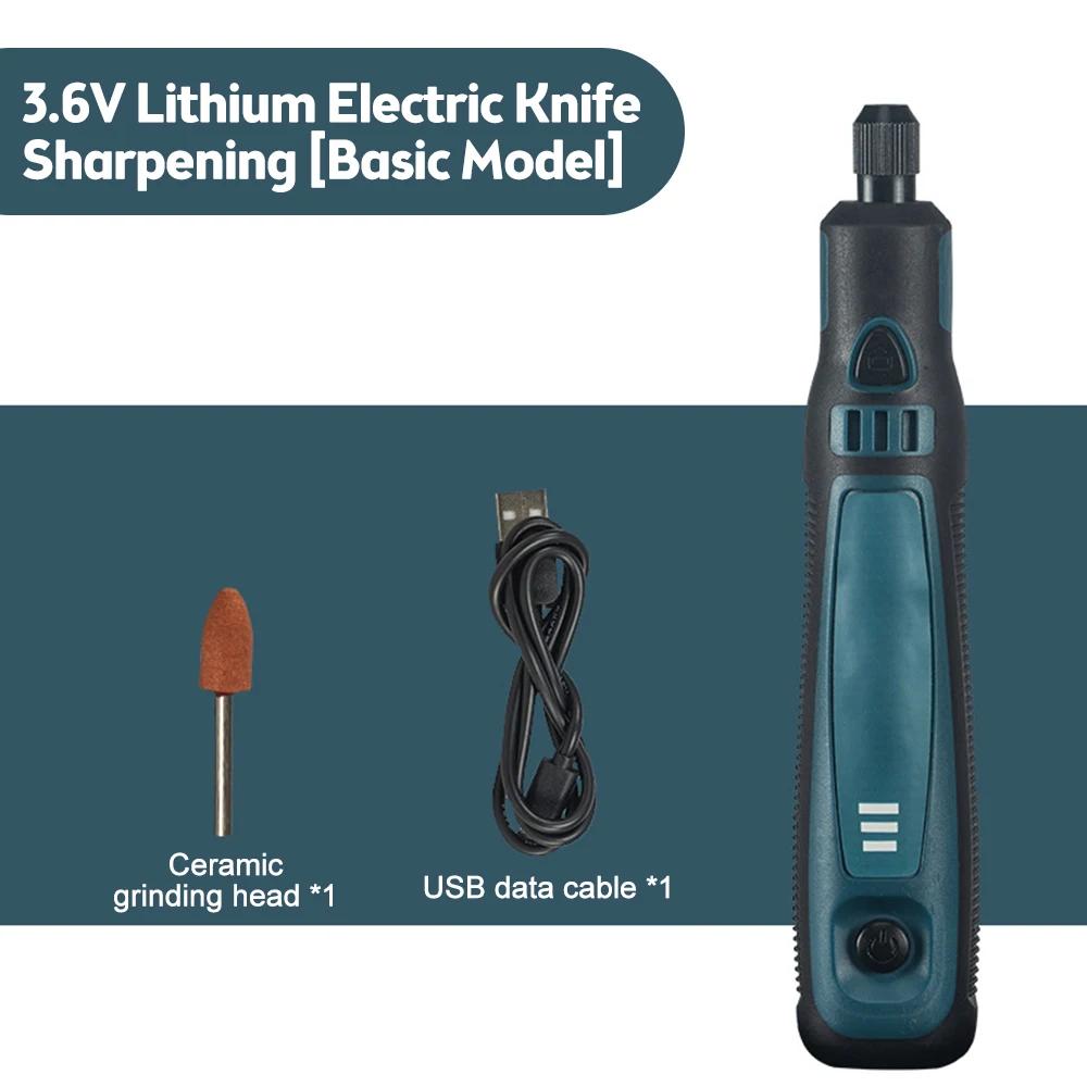 

Высокоскоростная беспроводная электрическая шлифовальная машина, набор сверл 3,6 В, мини-мощная гравировальная ручка, перезаряжаемая батарея, электрический роторный инструмент для вырезания