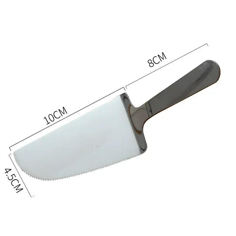 2025 New Kitchen Portable Baking Stainless Steel Cake Shovel Knife Pie Pizza Cheese Server Divider Knives Baking Tools