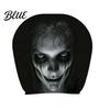 Removable Headrest Cover Ghost Face Car Covers Scary Seat Adjustable Protector Universal Stretchy Accessory for Most Cars