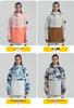 New Winter Ski Jacket with Cotton Padding for Men & Women - Warm, Windproof, Suitable for Single/Double Board Outdoor Sports