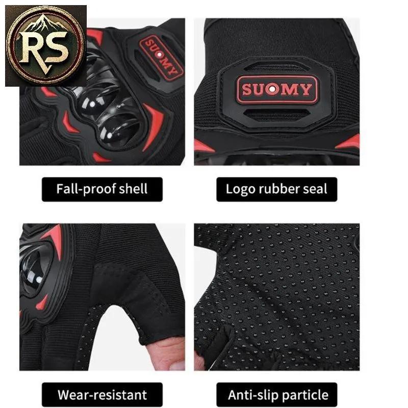 Sporty na świeżym powietrzu Kolarstwo Mężczyźni i Kobiety Wspinaczka Absorpcja Nieoddychające Rękawiczki Bez Palców