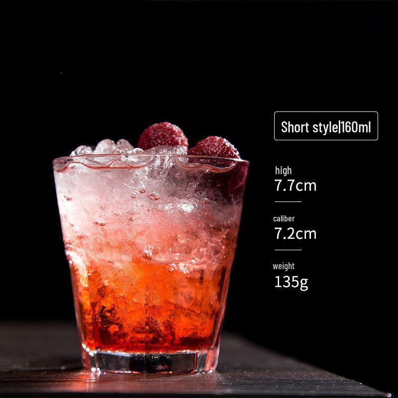 High-Stemmed Cocktail & Martini Glass Set - Creative Internet Celebrity Design