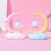 Moon Fairy Tale Night Lamp - Creative and Cute Resin Rubber Star Lamp - Warm Color Bedside Night Lamp - Birthday Gift