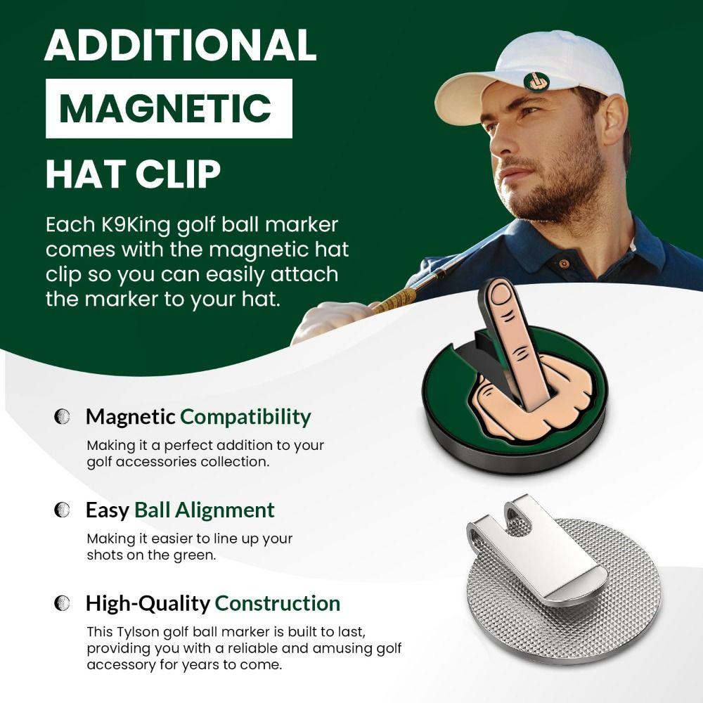 Funny Golf Balls Middle Finger Golf Ball Marker Ball Marker Golf Ball Marker Golf Cap