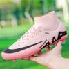 New High-Top Football Shoes For Boys, Teenagers, Students And Girls Tf Broken Nails Ag Long Nails Competition Training Football Shoes