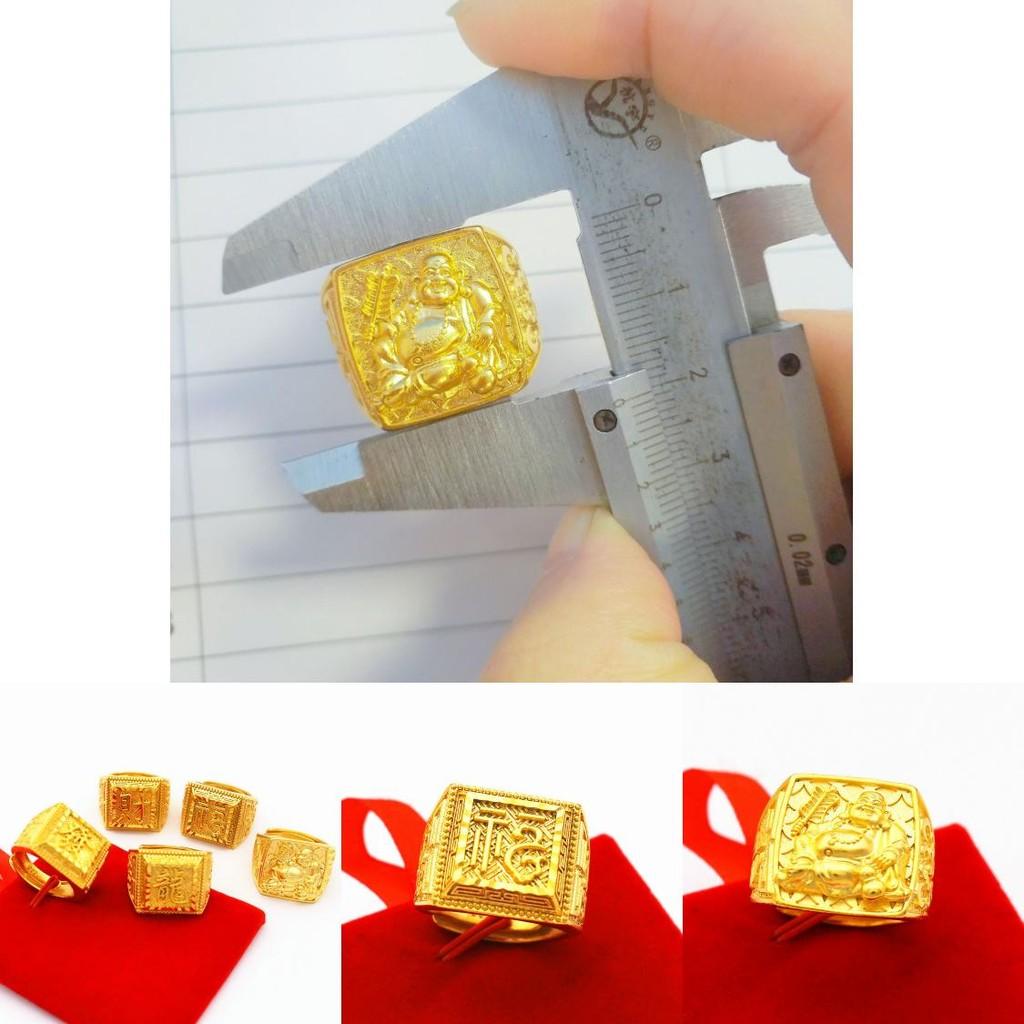 Bold And Fashionable Gold Plated Dragon Symbol Ring Perfect For Trendy Men