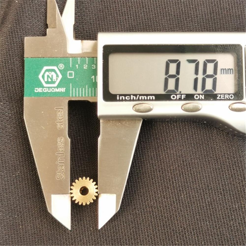1:20 Turbine Set 0.4M 20T 3mm Brass Worm Reduction Gear 90-Degree Drive DIY Car Model