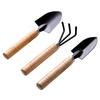 Horticulture Three Piece Set Potted Small Shovel Flower Bonsai Soil Loosening Flower Vegetable Planting Tools Garden Hand Tools