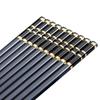 High-Grade Alloy Chopsticks, 10 Pairs