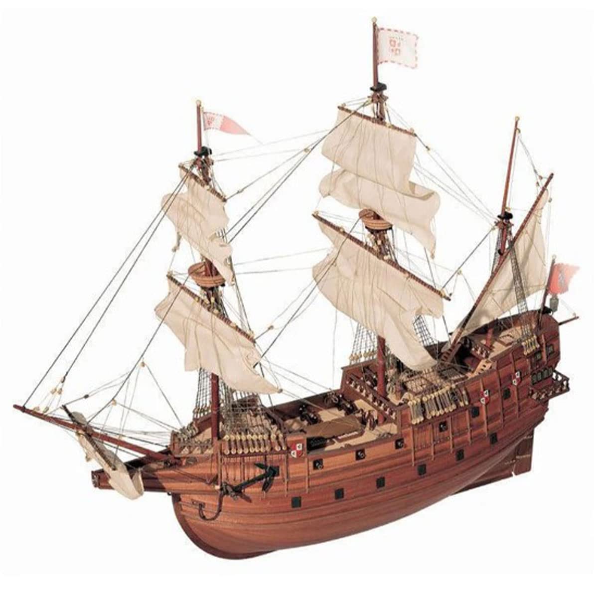 

Сан-Мартин Деревянный Набор для Модели Парусника 190 (Серия исторических кораблей OcCre, паруса с предварительной прошивкой, DVD для начинающих, выставочная модель)