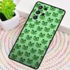 Minzgrün Der Frosch Pilz Silikon Handyhülle Für Samsung Galaxy note 10 pro S26 S25 S24 S23 S22 S21 Plus S25Ultra Capa Cover