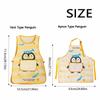 Waterproof Workwear Apron Breathable Kitchen Cooking Apron Washable Hands Baking Apron  Home Use