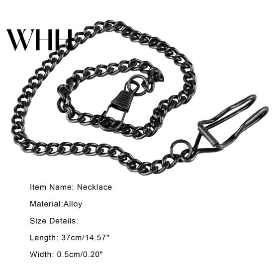 Watch Unisex Vintage Alloy Pocket Link Antique Jewelry Chain Necklace Gift Decor Holder
